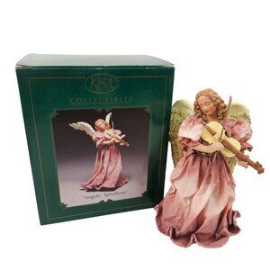 KSA Collectibles Angelic Symphony Fabriché Angel Figurine Christmas Vintage
